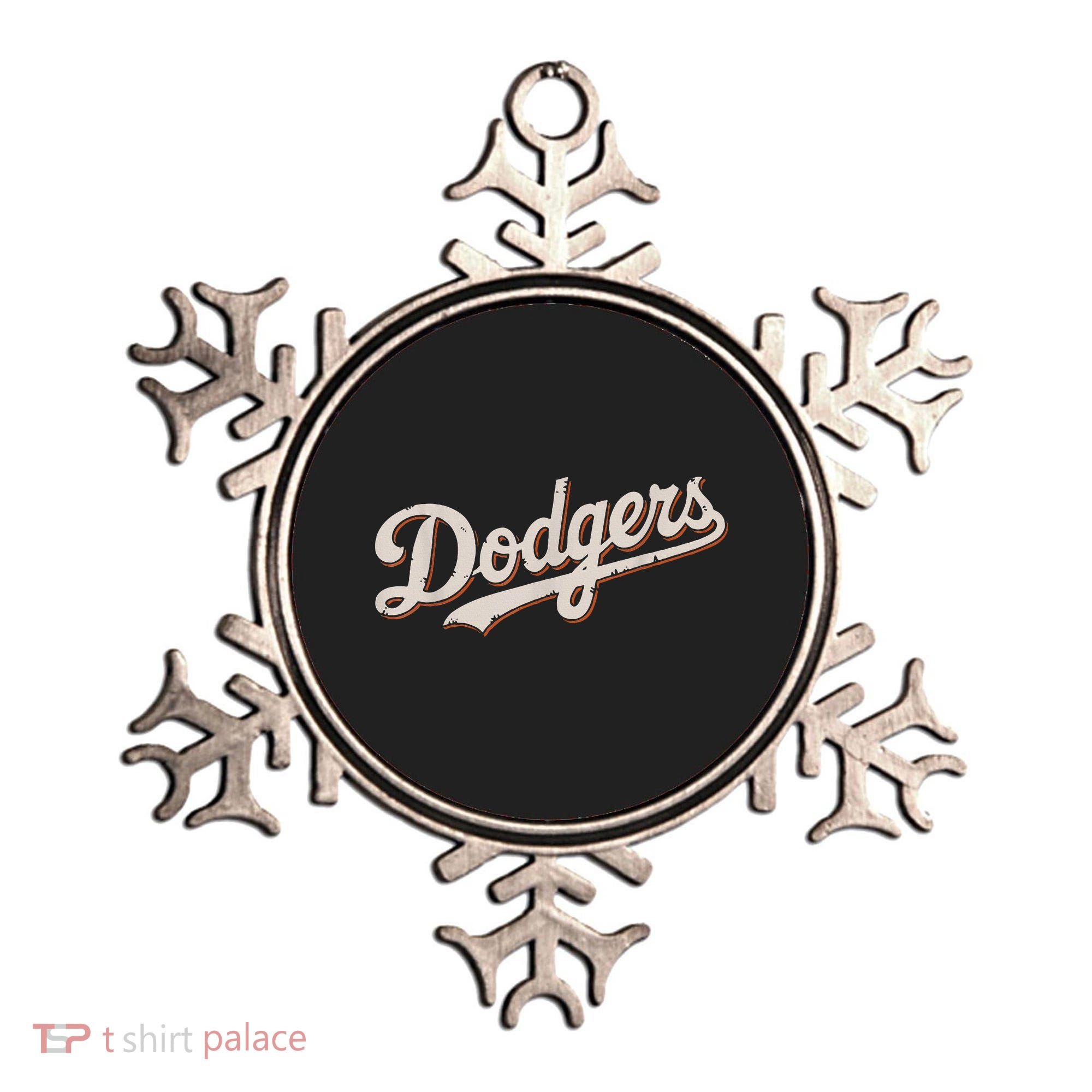 Retro Dodgers Style Classic Ornament