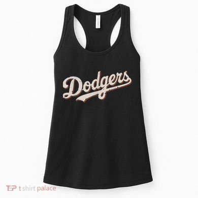 Retro Dodgers Style Classic Women's Tank Top