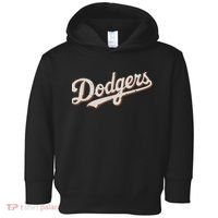 Retro Dodgers Style Classic Toddler Hoodie thumb 0