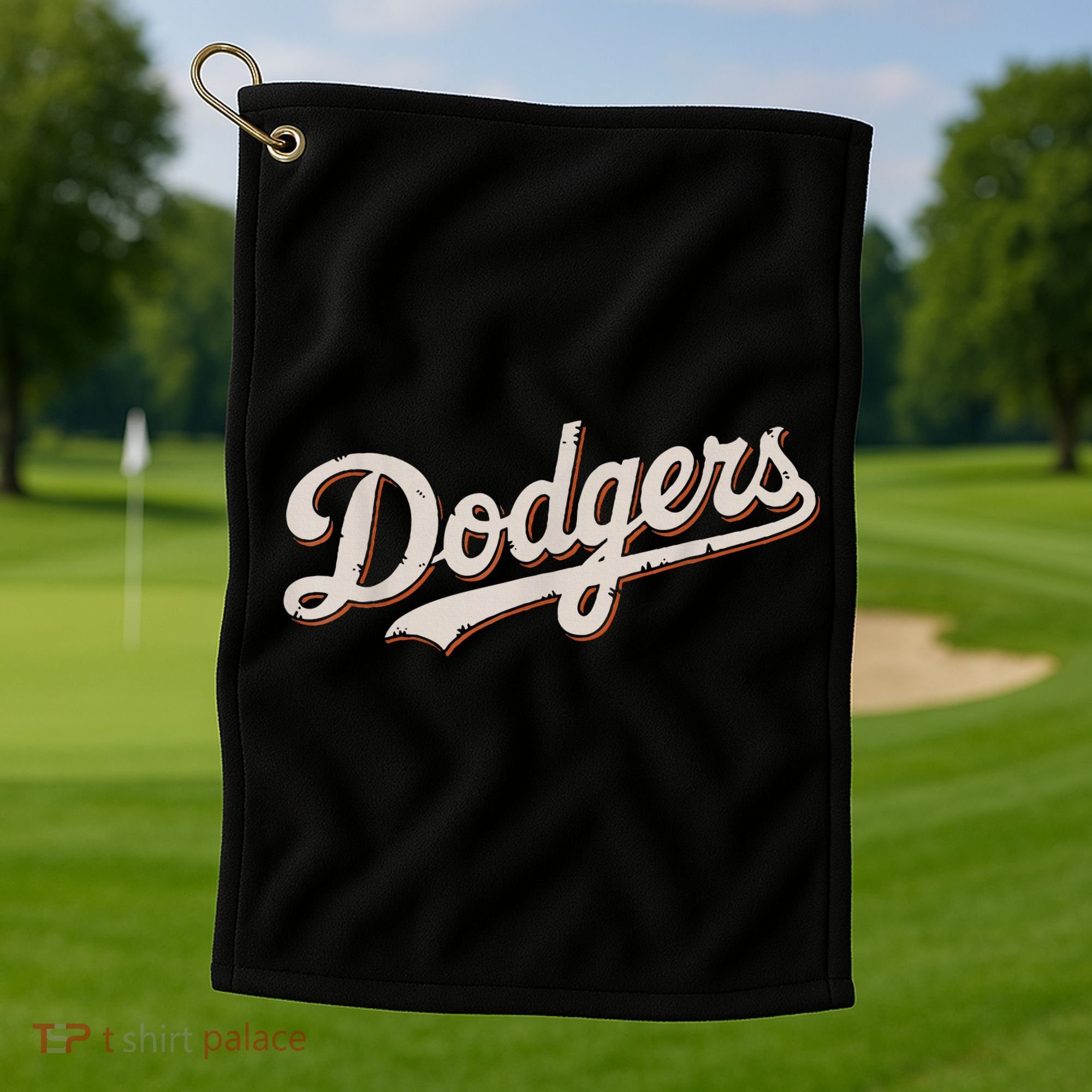 Retro Dodgers Style Classic Golf Towel