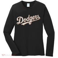 Retro Dodgers Style Classic Women's Long Sleeve Shirt thumb 0