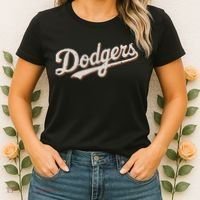 Retro Dodgers Style Classic Women's T-Shirt thumb 2