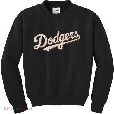 Retro Dodgers Style Classic Kids Sweatshirt