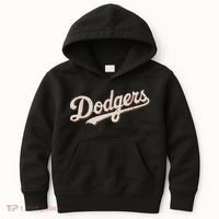 Retro Dodgers Style Classic Kids Hoodie thumb 0