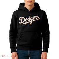 Retro Dodgers Style Classic Kids Hoodie thumb 4