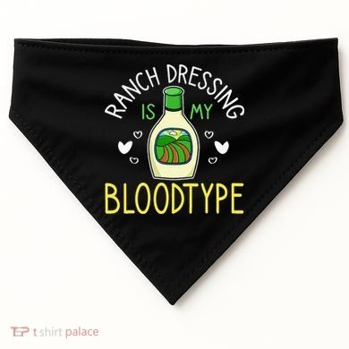 Ranch Dressing Salad Sauce USA-Made Doggie Bandana