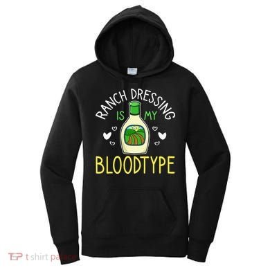 Ranch Dressing Salad Sauce Women's Hoodie