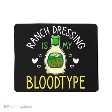 Ranch Dressing Salad Sauce Mousepad