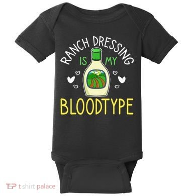 Ranch Dressing Salad Sauce Baby Bodysuit