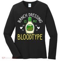 Ranch Dressing Salad Sauce Women's Long Sleeve Shirt thumb 0