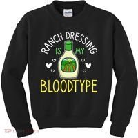 Ranch Dressing Salad Sauce Kids Sweatshirt thumb 0