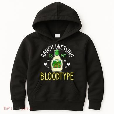 Ranch Dressing Salad Sauce Kids Hoodie