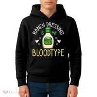 Ranch Dressing Salad Sauce Kids Hoodie thumb 4