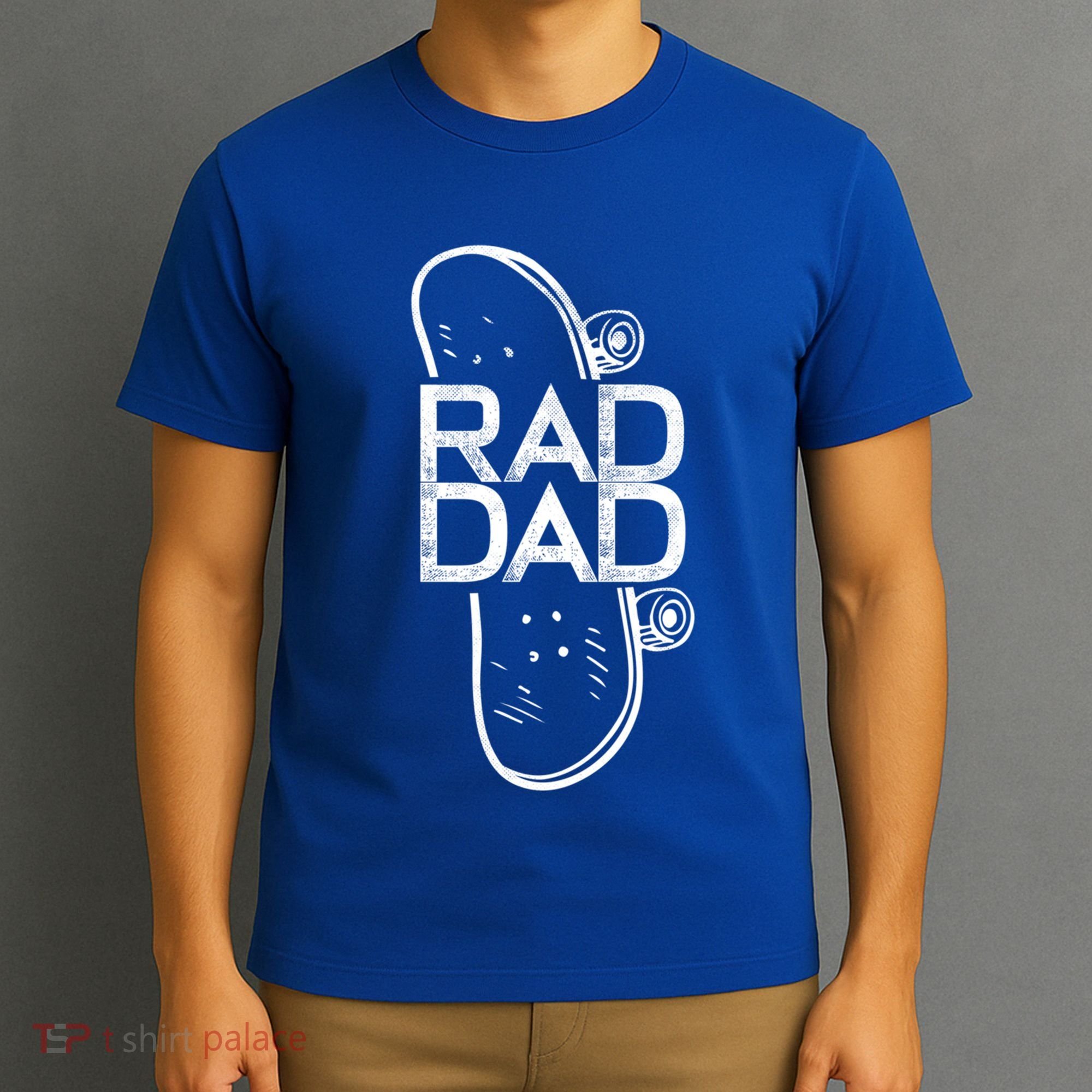 Rad Dad Skateboard Father Gift T-Shirt