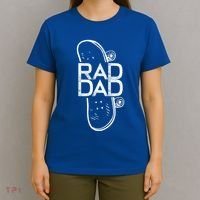 Rad Dad Skateboard Father Gift T-Shirt thumb 4