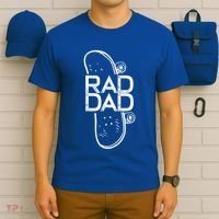 Rad Dad Skateboard Father Gift T-Shirt thumb 6
