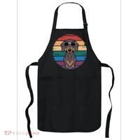 Retro Dachshund Sunset Apron thumb 0