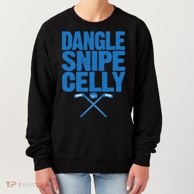 Retro Dangle Snipe Celly Quote Ice Hockey Player Saying Meaningful Gift Women's Sweatshirt