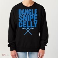 Retro Dangle Snipe Celly Quote Ice Hockey Player Saying Meaningful Gift Women's Sweatshirt thumb 0