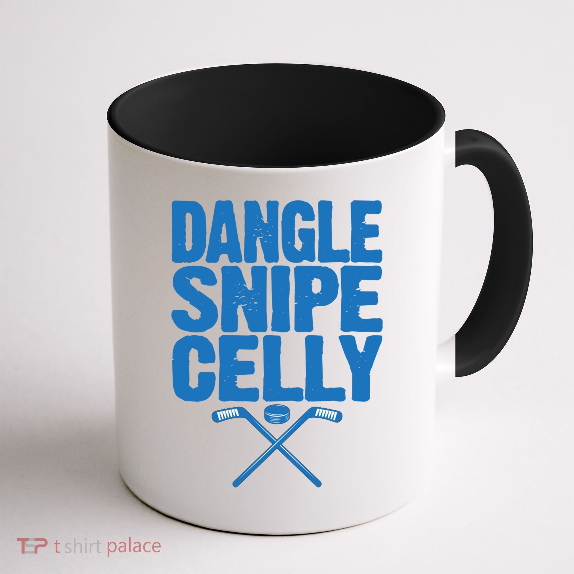 Retro Dangle Snipe Celly Quote Ice Hockey Player Saying Meaningful Gift Coffee Mug