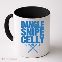 Retro Dangle Snipe Celly Quote Ice Hockey Player Saying Meaningful Gift Coffee Mug thumb 0