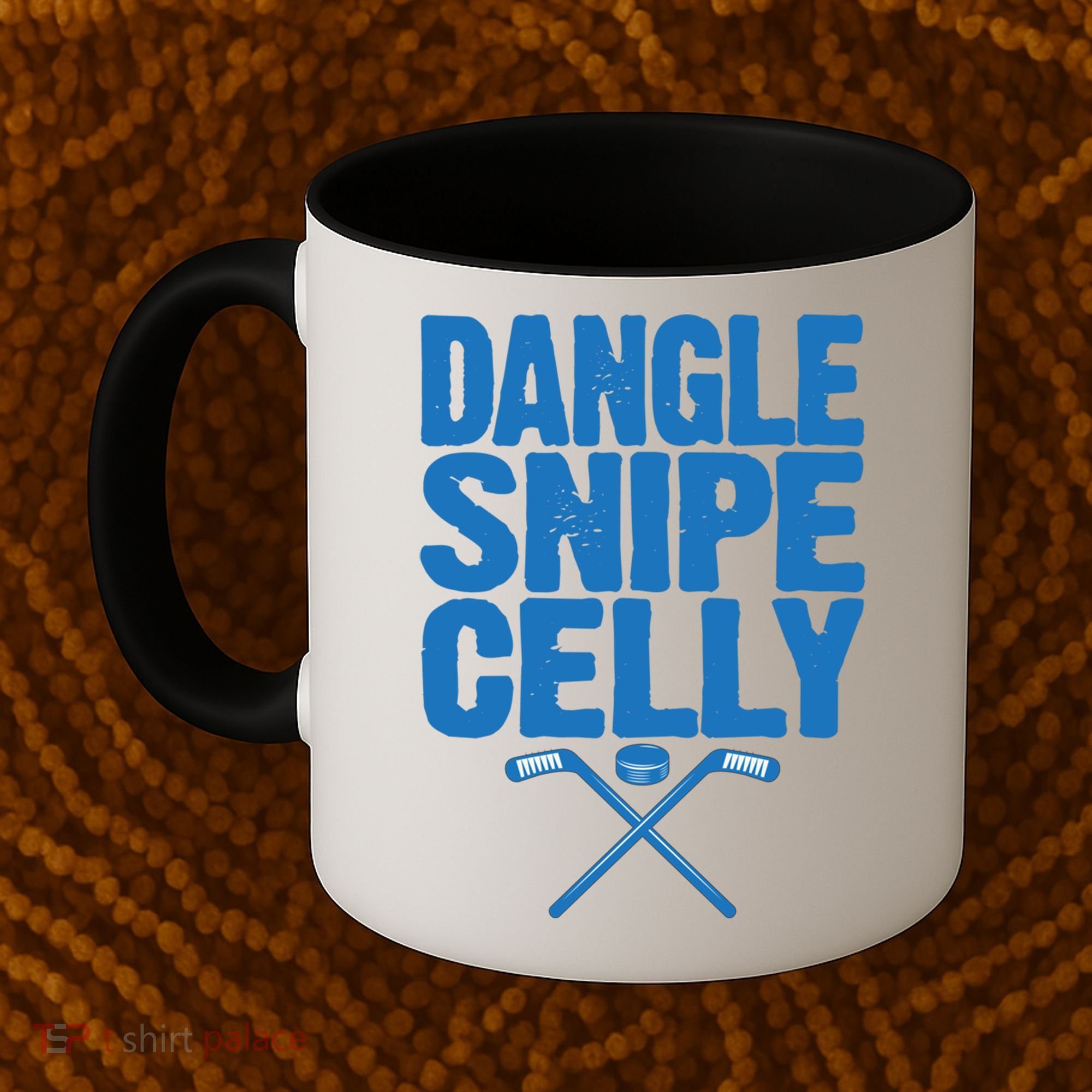 Retro Dangle Snipe Celly Quote Ice Hockey Player Saying Meaningful Gift Coffee Mug