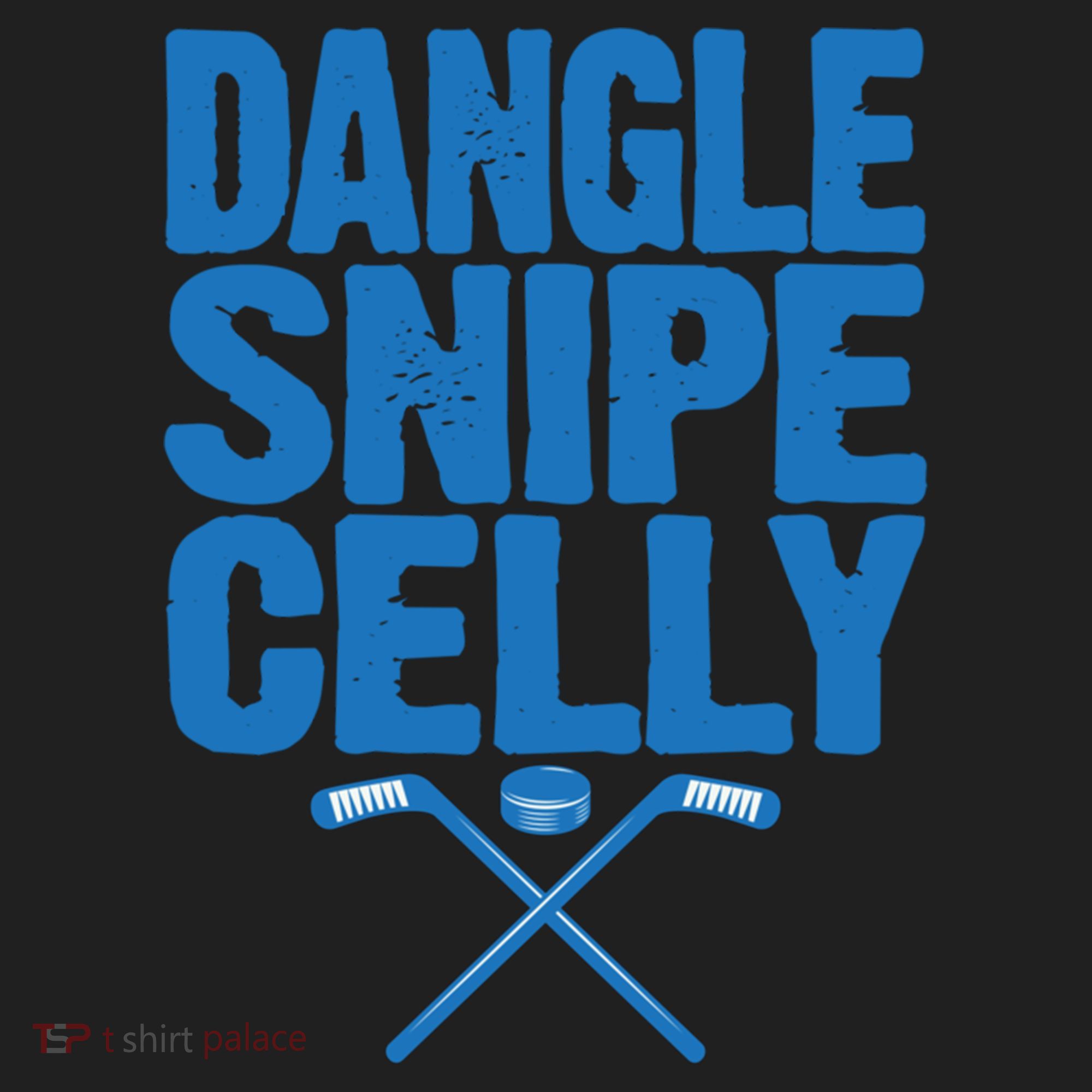 Retro Dangle Snipe Celly Quote Ice Hockey Player Saying Meaningful Gift Beanie