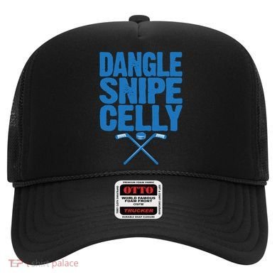Retro Dangle Snipe Celly Quote Ice Hockey Player Saying Meaningful Gift Hat