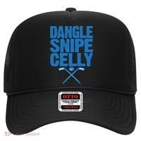 Retro Dangle Snipe Celly Quote Ice Hockey Player Saying Meaningful Gift Hat thumb 0