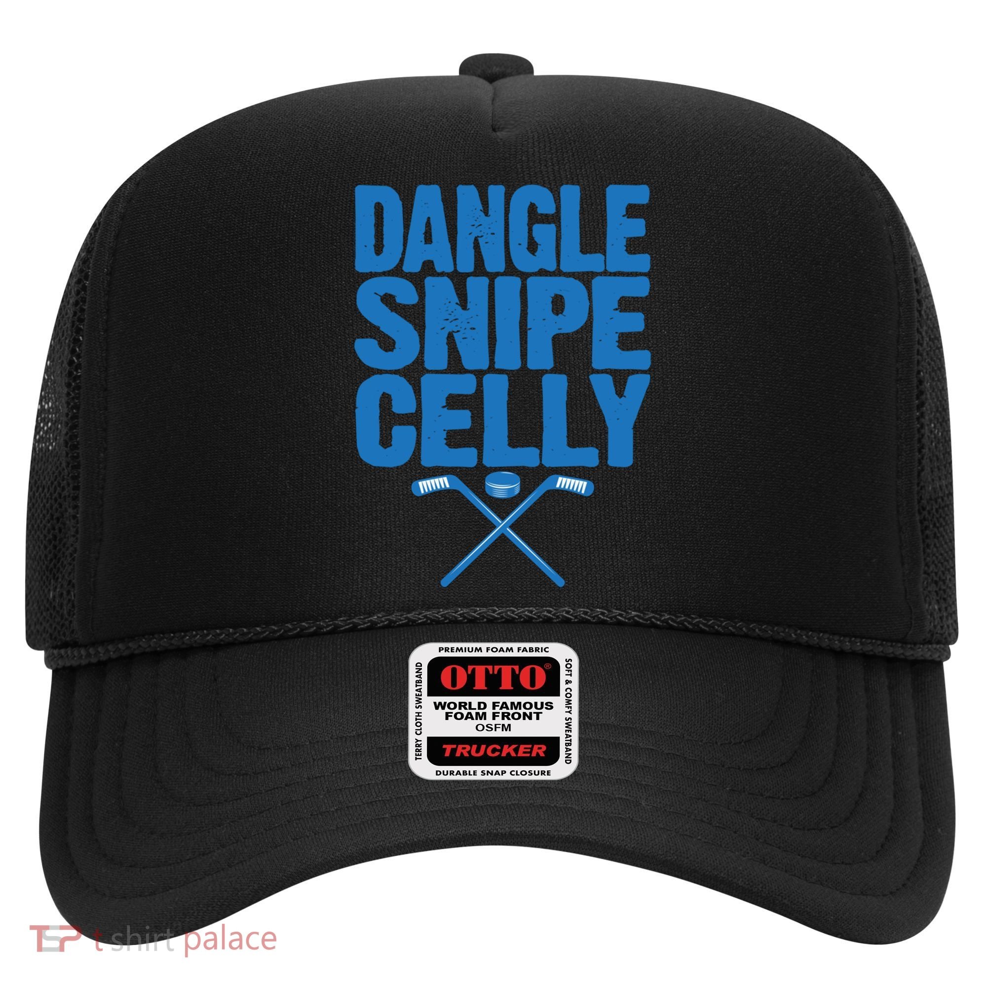 Retro Dangle Snipe Celly Quote Ice Hockey Player Saying Meaningful Gift Hat