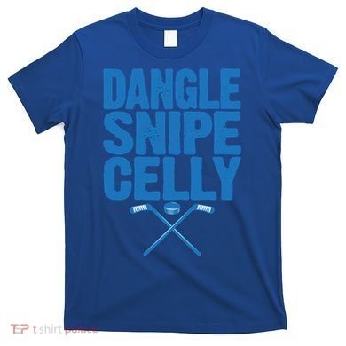 Retro Dangle Snipe Celly Quote Ice Hockey Player Saying Meaningful Gift T-Shirt