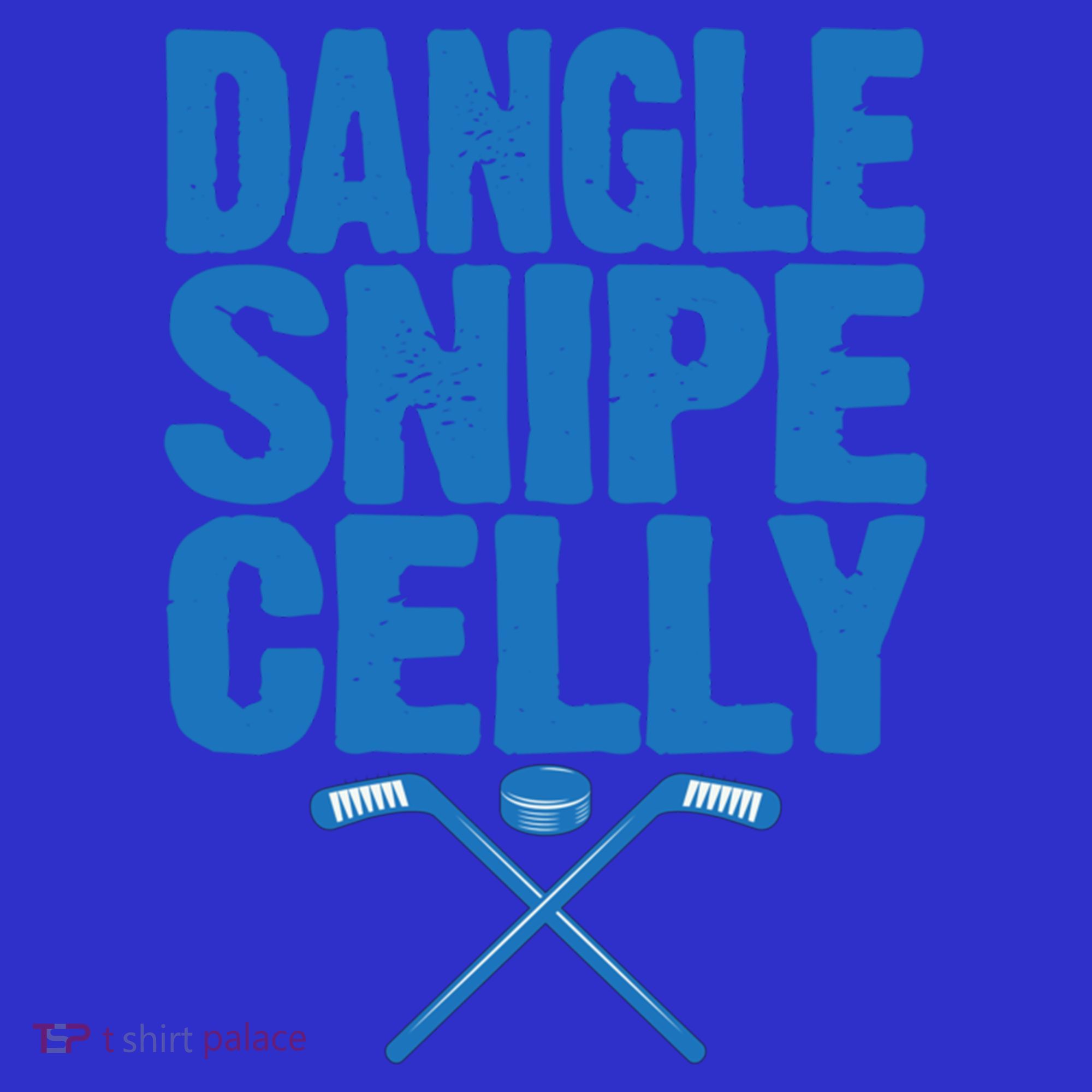 Retro Dangle Snipe Celly Quote Ice Hockey Player Saying Meaningful Gift Mousepad