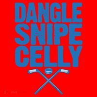 Retro Dangle Snipe Celly Quote Ice Hockey Player Saying Meaningful Gift Santa Hat thumb 1