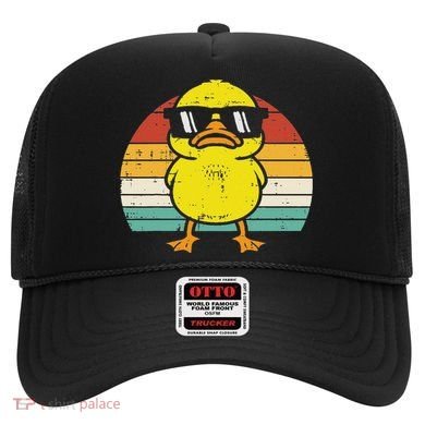Rubber Duck Sunglasses Sunset Retro Duckling Hat