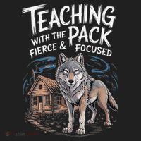 Retro Dire Spirit Even Wolf Teaching A Pack Book Reading Women's Sweatshirt thumb 2