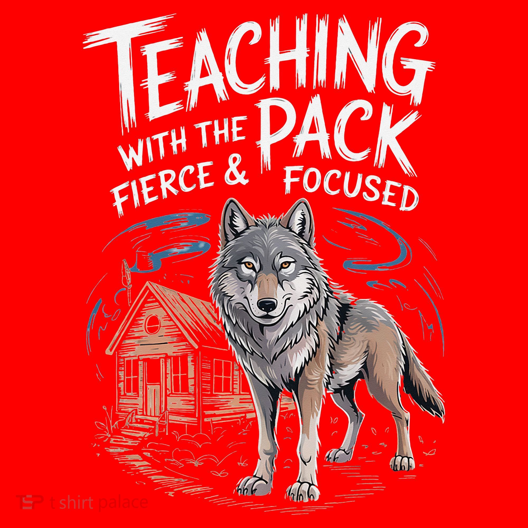 Retro Dire Spirit Even Wolf Teaching A Pack Book Reading Santa Hat