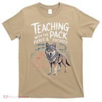 Retro Dire Spirit Even Wolf Teaching A Pack Book Reading T-Shirt thumb 0