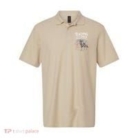 Retro Dire Spirit Even Wolf Teaching A Pack Book Reading Polo thumb 0