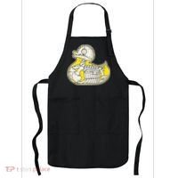 Rubber Duck Skeleton Lazy Halloween Costume Funny Ducky Apron thumb 0
