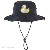Rubber Duck Skeleton Lazy Halloween Costume Funny Ducky Bucket Hat thumb 0