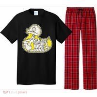 Rubber Duck Skeleton Lazy Halloween Costume Funny Ducky Pajama Set thumb 0