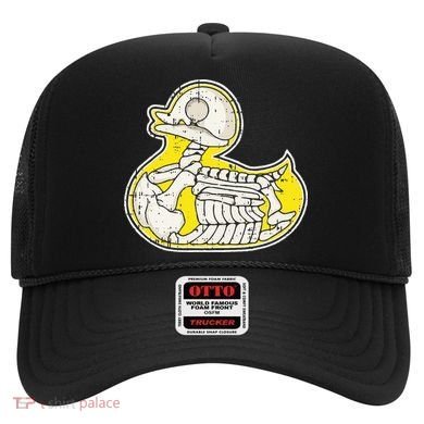 Rubber Duck Skeleton Lazy Halloween Costume Funny Ducky Hat