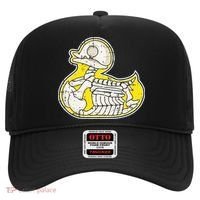 Rubber Duck Skeleton Lazy Halloween Costume Funny Ducky Hat thumb 0
