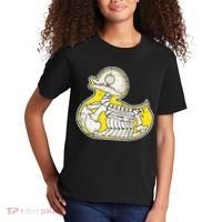 Rubber Duck Skeleton Lazy Halloween Costume Funny Ducky Kids T-Shirt thumb 2