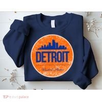 Retro Detroit Skyline Logo Sweatshirt thumb 2