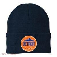 Retro Detroit Skyline Logo Beanie thumb 0