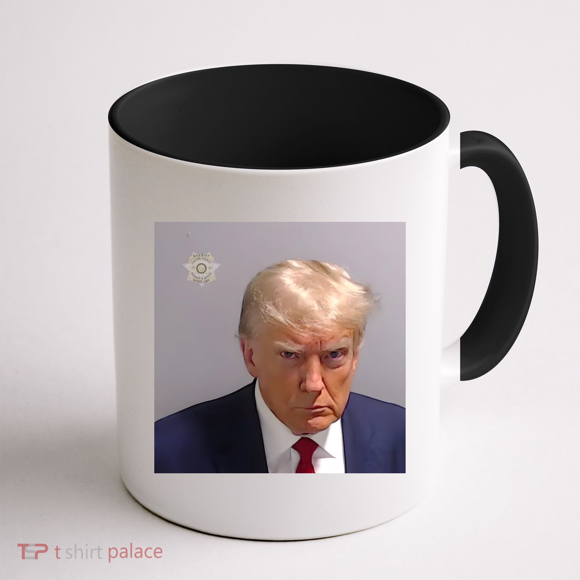 Real Donald Trump Mugshot At Fulton County Sheriffs Office Coffee Mug