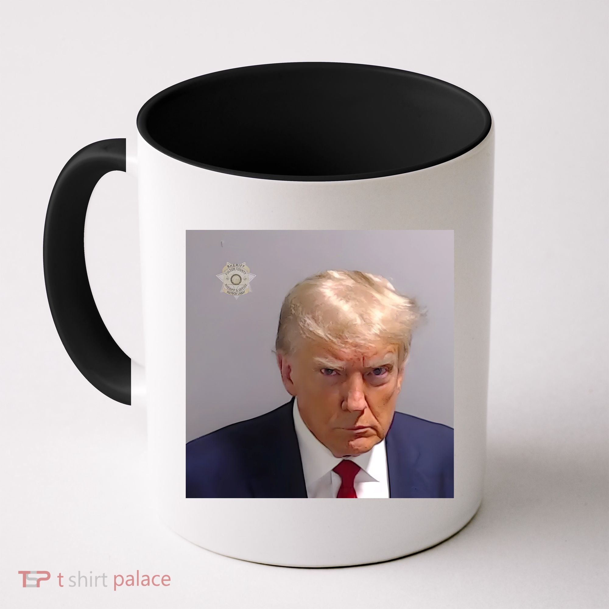 Real Donald Trump Mugshot At Fulton County Sheriffs Office Coffee Mug