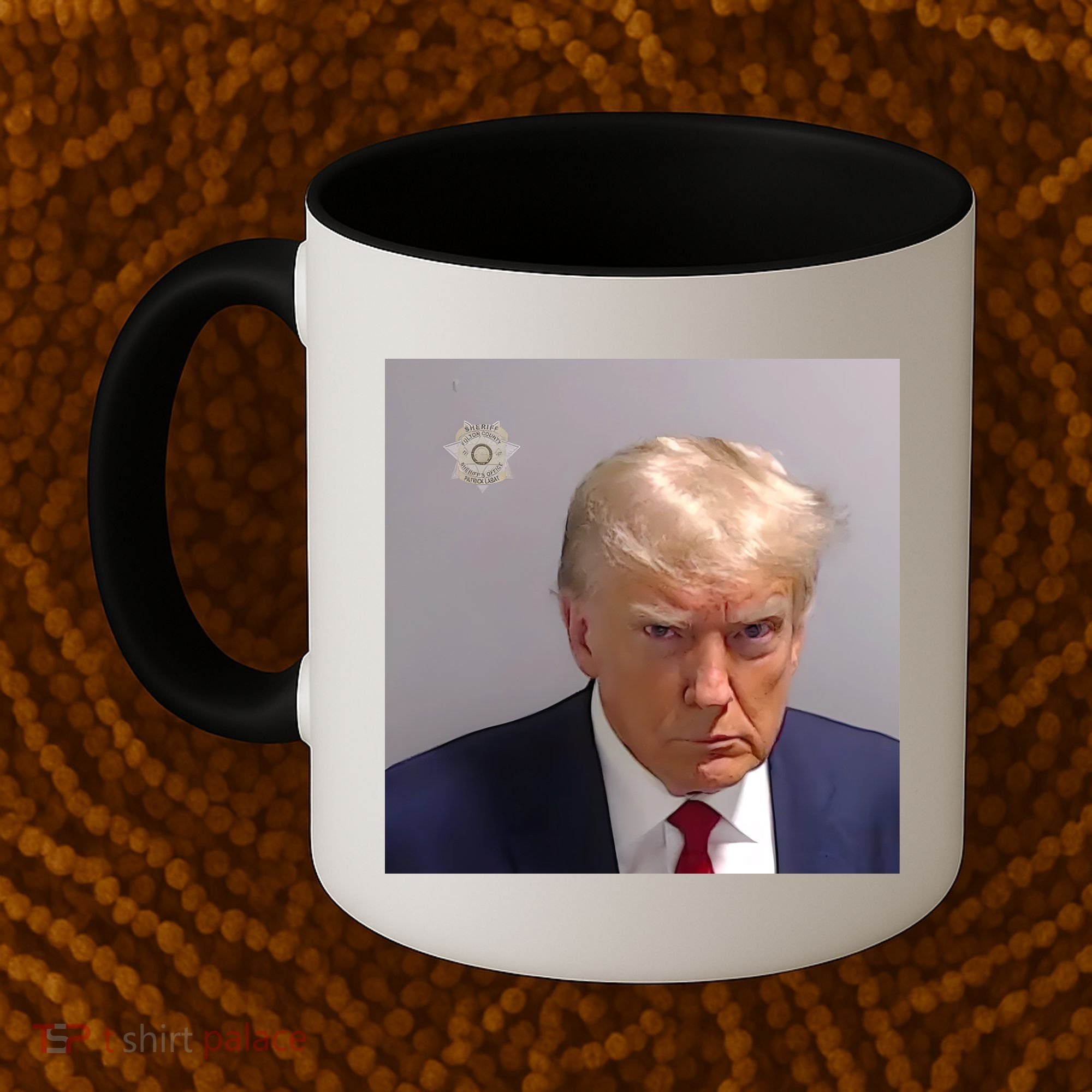 Real Donald Trump Mugshot At Fulton County Sheriffs Office Coffee Mug