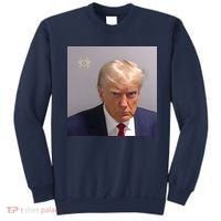 Real Donald Trump Mugshot At Fulton County Sheriffs Office Sweatshirt thumb 0
